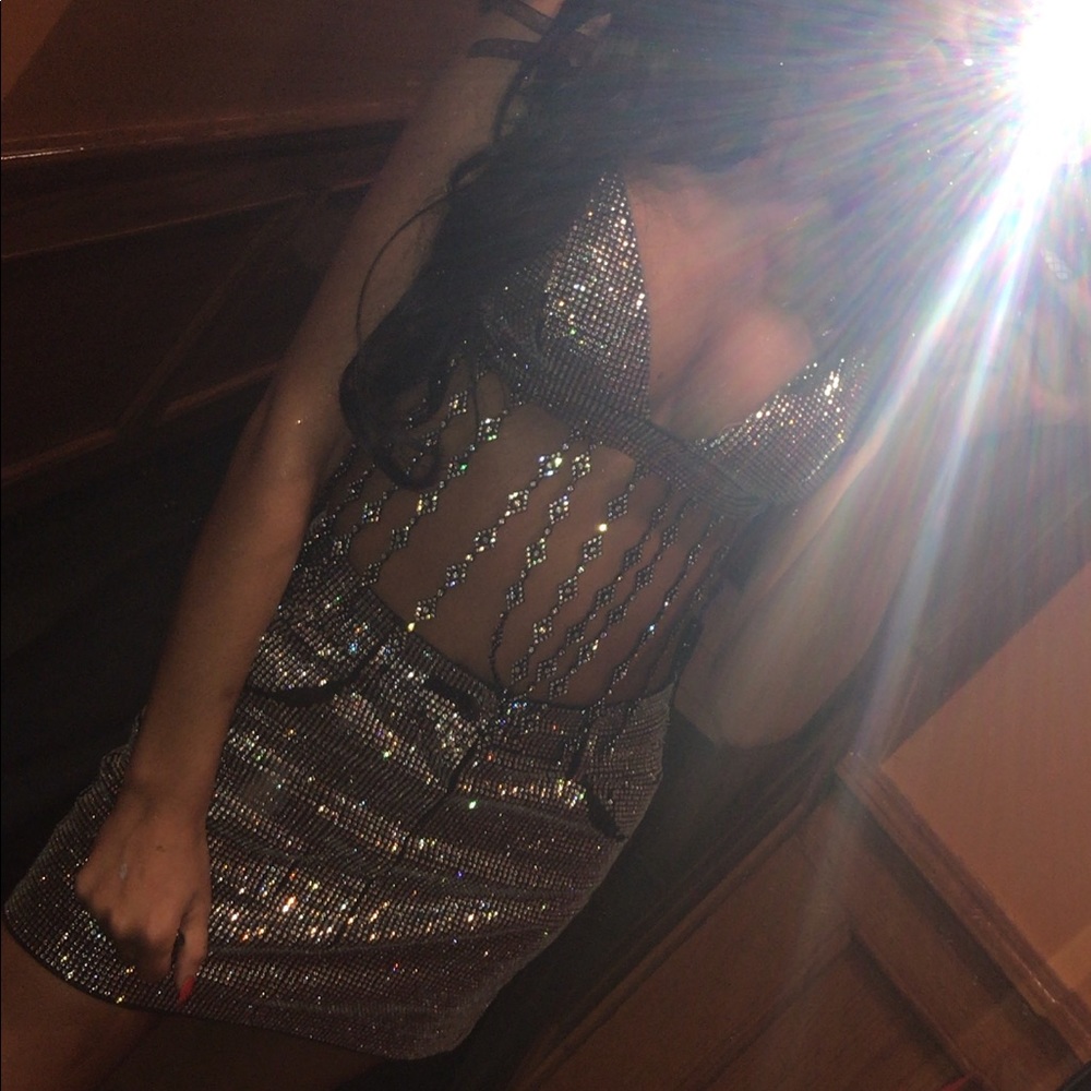 Swarovski crystal two piece set